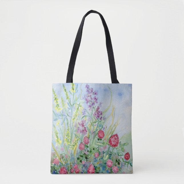 Bolso De Tela "Banquete de abejas" Tote de hombros (Anverso)