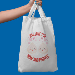 Bolso De Tela Bao te ama ahora y para siempre - Romántico Bao