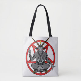 Bolso De Tela Baphomet roi de l'enfer 