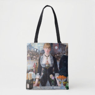 Bolso De Tela Bar en el Folies-Bergere, Manet
