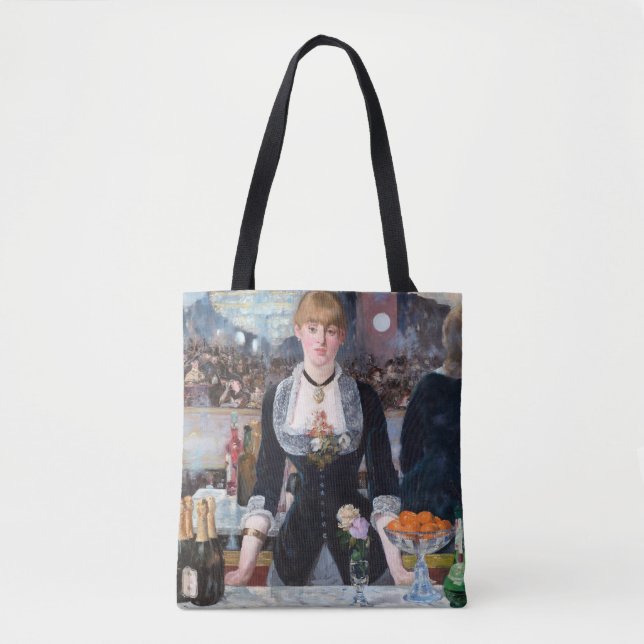Bolso De Tela Bar en el Folies-Bergere, Manet (Anverso)