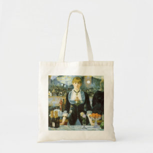 Bolso De Tela Bar en el Folies Bergere por Edouard Manet
