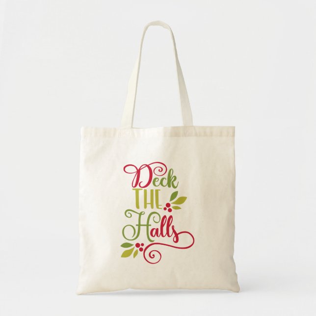 Bolso De Tela baraja los salones (Frente)