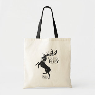Bolso De Tela Baratheon Sigil - la nuestra es la furia