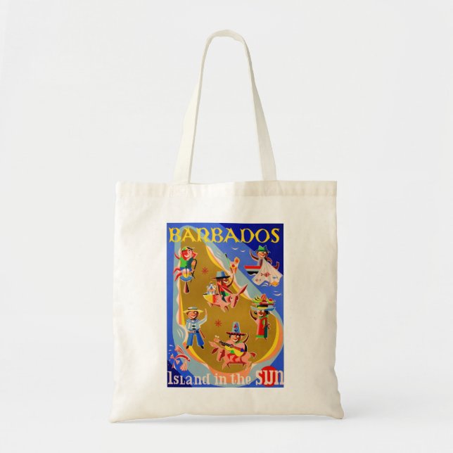 BOLSO DE TELA BARBADOS (Frente)