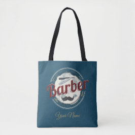 Bolso De Tela Barber Hair Hustler Hairdresser Retro Hairstylista