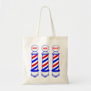 Bolso De Tela Barberpoles