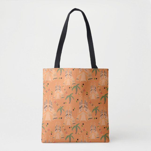Bolso De Tela Barcelona (Anverso)