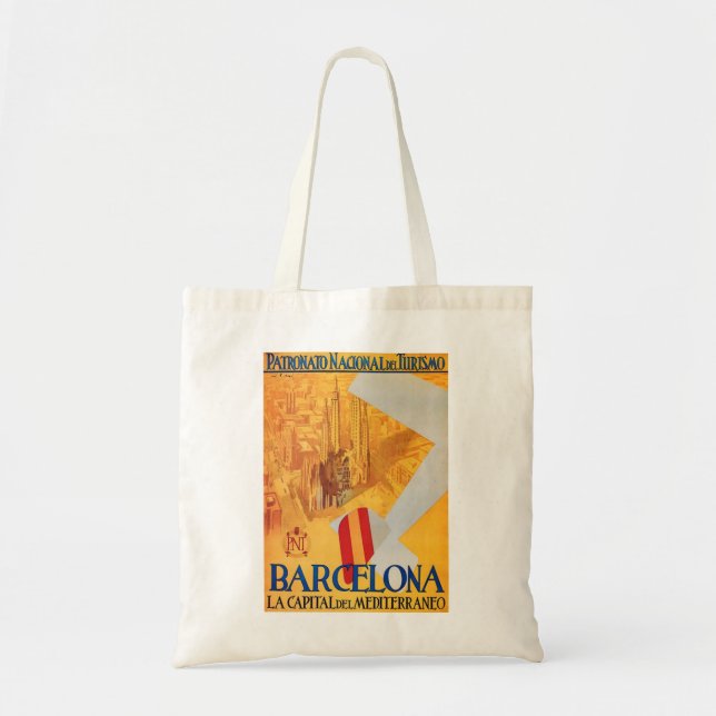 BOLSO DE TELA BARCELONA (Frente)