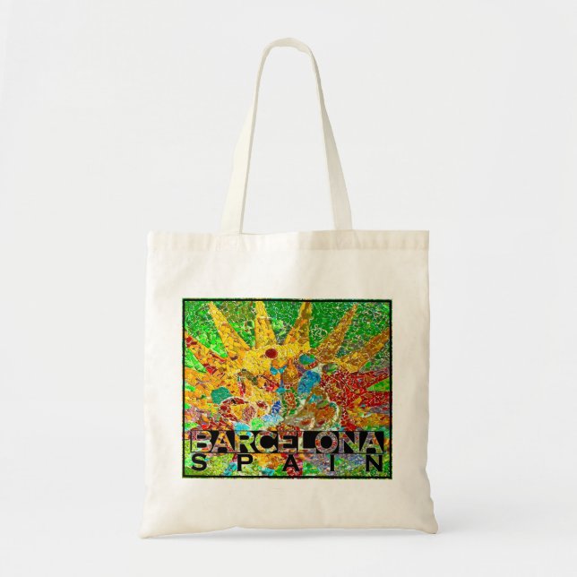 Bolso De Tela Barcelona (Frente)
