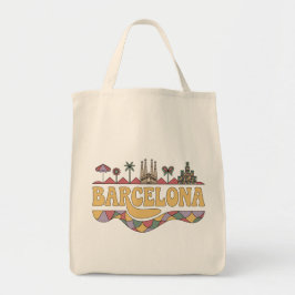Bolso De Tela Barcelona Spain Europe