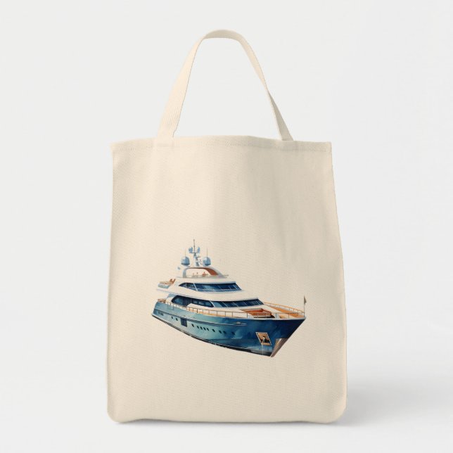 Bolso De Tela barco (Frente)