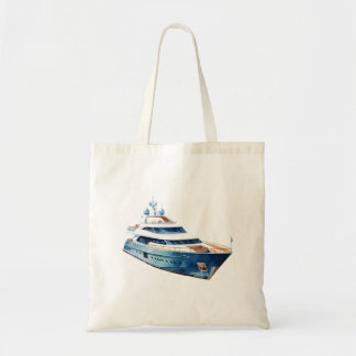 Bolso De Tela barco