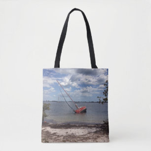 Bolso De Tela Barco de vela