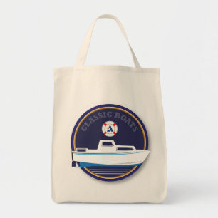 Bolso De Tela barcos clásicos - Albin
