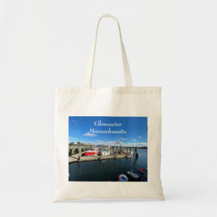 Bolso De Tela Barcos en el puerto de Gloucester