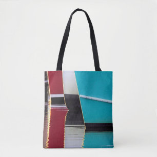 Bolso De Tela Barcos y reflectores - tote