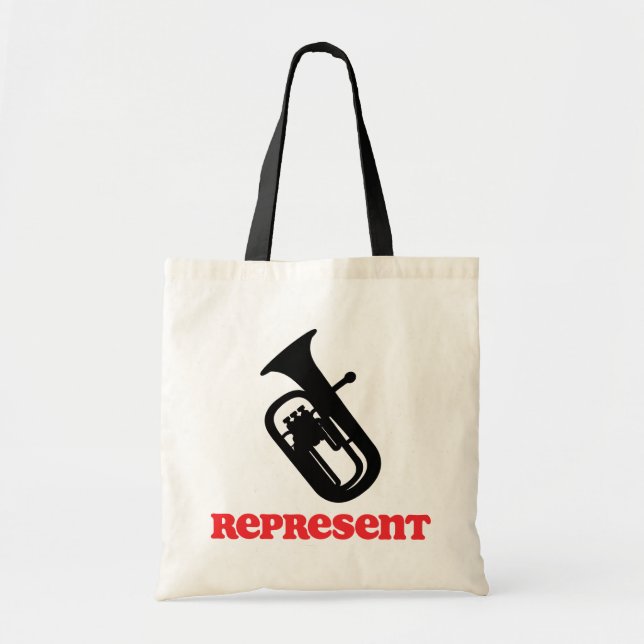 Bolso De Tela Baritone Represente (Frente)