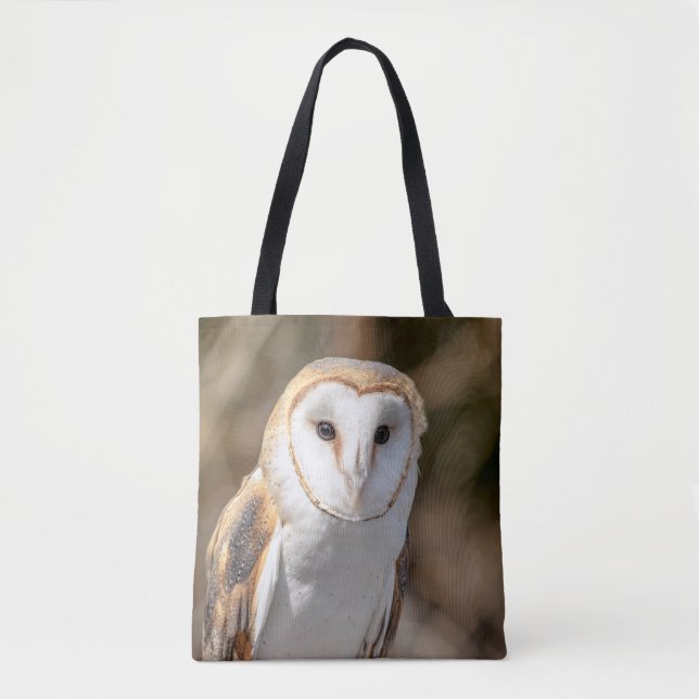 Bolso De Tela Barn Owl (Anverso)