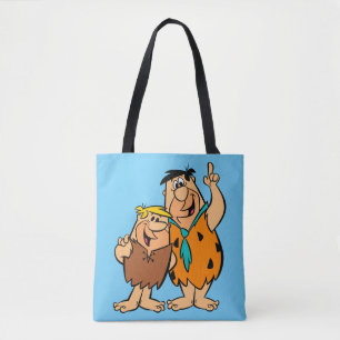 Bolso De Tela Barney Rubble y Fred Flintstone
