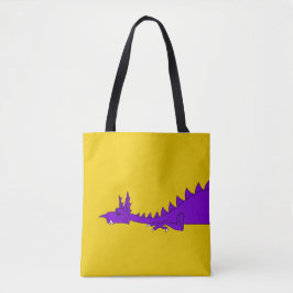 Bolso De Tela Baronía de la placa de población Dragonsspine Tote
