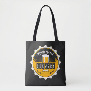 Bolso De Tela Barra de tapón de botella de cerveza de cervecería