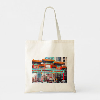 Bolso De Tela Barrio Chino en Washington DC. EE.UU.