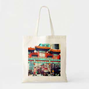 Bolso De Tela Barrio chino. Washington, DC, Estados Unidos