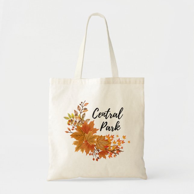 Bolso De Tela Barrio de Central Park, Nueva York (Frente)