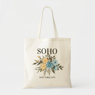 Bolso De Tela Barrio de SOHO, Tote de Presupuesto de la ciudad d