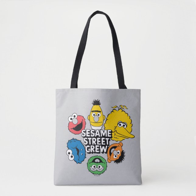 Bolso De Tela Barrio Sésamo (Anverso)