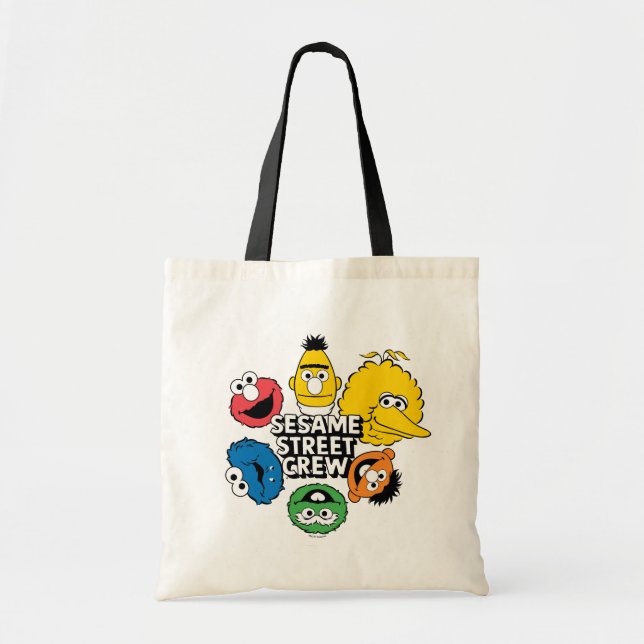 Bolso De Tela Barrio Sésamo (Frente)