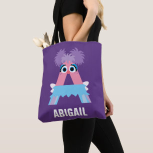 Bolso De Tela Barrio Sésamo A es para Abby
