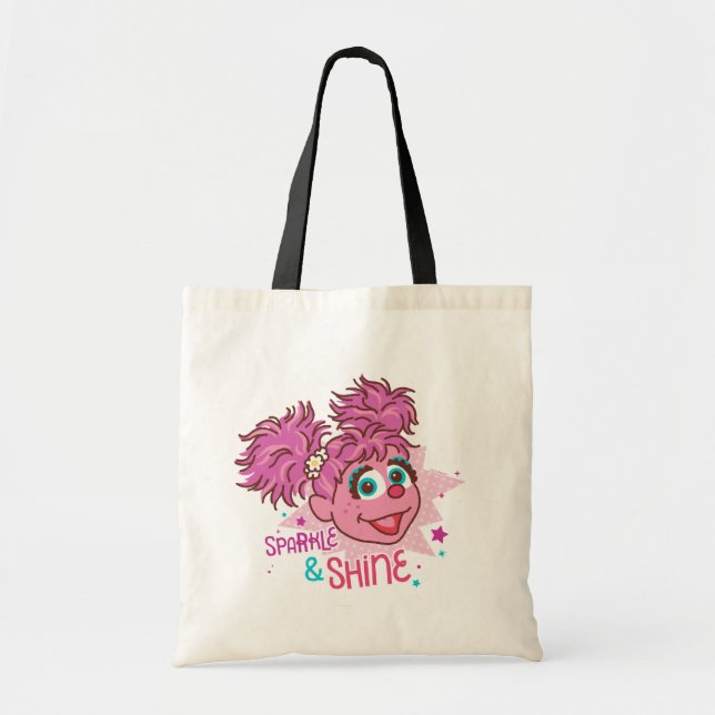 Bolso De Tela Barrio Sésamo | Abby Cadabby - Sparkle & Shine (Frente)