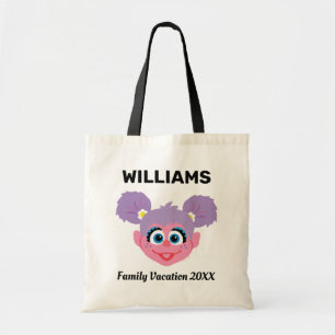 Bolso De Tela Barrio Sésamo Abby Cadabby Vacaciones Familiares