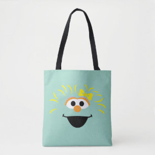 Bolso De Tela Barrio Sésamo   Arte Rosita Face