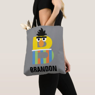 Bolso De Tela Barrio Sésamo   B es para Bert