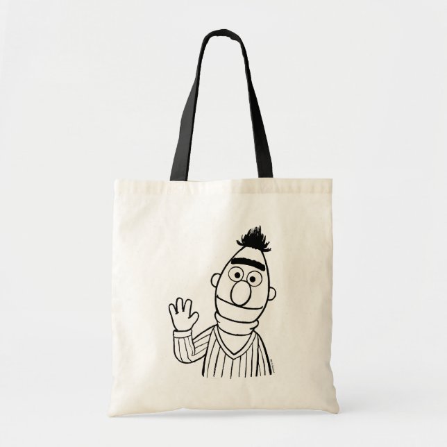 Bolso De Tela Barrio Sésamo | Bert Bright (Frente)
