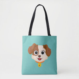 Bolso De Tela Barrio Sésamo Cara de tango