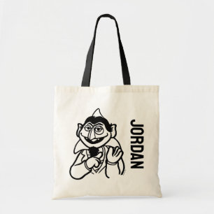 Bolso De Tela Barrio Sésamo Count von Count Añadir su nombre
