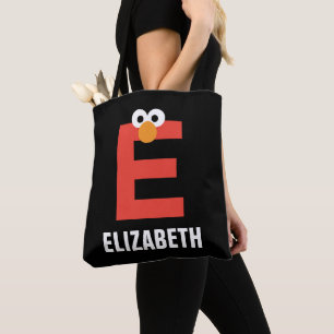Bolso De Tela Barrio Sésamo   E es para Elmo