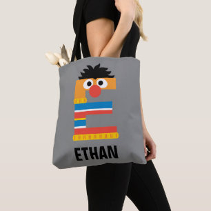 Bolso De Tela Barrio Sésamo   E es para Ernie
