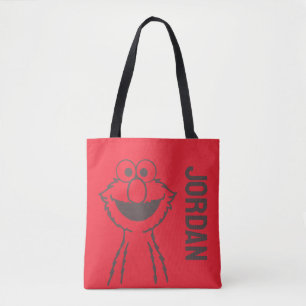 Bolso De Tela Barrio Sésamo Elmo Añadir su nombre
