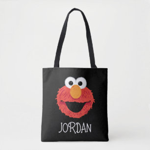 Bolso De Tela Barrio Sésamo Elmo Face