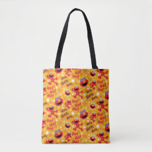 Bolso De Tela Barrio Sésamo Elmo Ha! ¡Ja! ¡Ja! Diseño