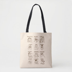 Bolso De Tela Barrio Sésamo   Emociones y sentimientos