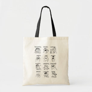 Bolso De Tela Barrio Sésamo Emociones y sentimientos