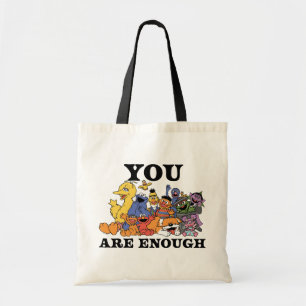 Bolso De Tela Barrio Sésamo   Eres suficiente