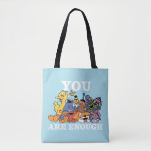 Bolso De Tela Barrio Sésamo   Eres suficiente