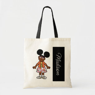 Bolso De Tela Barrio Sésamo Gabrielle Añadir tu nombre